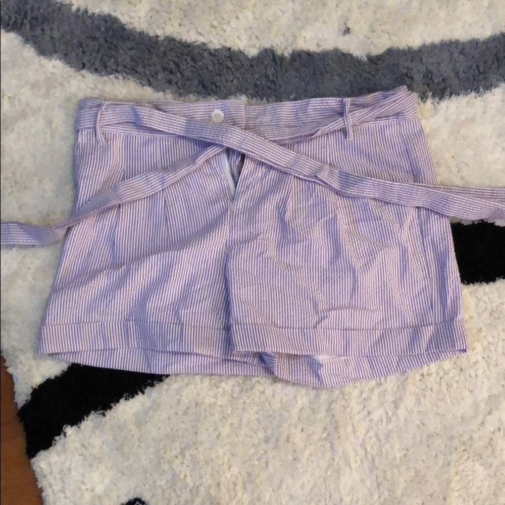 Lauren James seersucker Shorts